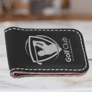 Personalized Money Clip With Silver Metallic Engraving